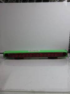 lot 49 image: TowMate 22 Wireless LED Tow Light Bar - Lime Green, Magnetic Mount, Battery-Powered, 10 Hours of Charge  4-Pin Round Transmitter  MISSING THE CHARGER, SOME SCRATCHES, USED