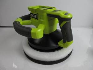 lot 59 image: RYOBI 18V ONE 10 Variable Speed Random Orbit Buffer TOOL ONLY, TESTED, WORKS, USED