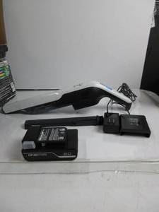 lot 67 image: Hoover ONEPWR DustChaser Handheld Vacuum Cleaner, Powerful Suction, Lightweight and Cordless, HEPA Media Filtration, Includes Multi-Surface Tool Kit, Portable Vacuum Cleaner TESTED, WORKS, SCRATCHES, USED