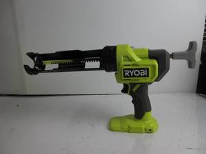 lot 113 image: RYOBI ONE 18V Cordless 10 Oz. Caulk & Adhesive Gun (Tool Only) TESTED, WORKS, USED