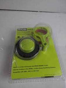 lot 116 image: RYOBI AC053N1BFH Reel Easy Bump Feed String Head with Speed Winder OPEN PACK
