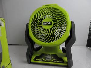 lot 129 image: Ryobi Hybrid 7.5 Fan TESTED, WORKS, USED