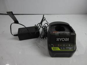 lot 136 image: Ryobi P118B 18V Battery Charger TESTED, WORKS, USED