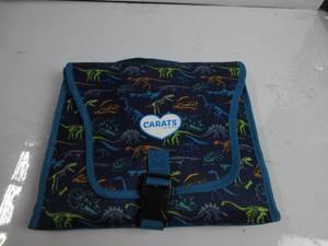 lot 147 image: Cool Carats Car Seat Cooling Pad for Babies, Toddlers, and Kids - Comfortable and Durable Cooling Pad for Hot Summer Days - Dino Blue, one Size SLIGHTLY USED