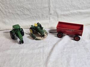 lot 247 image: John Deere and McCormick Deering Collectible Toy Lot
