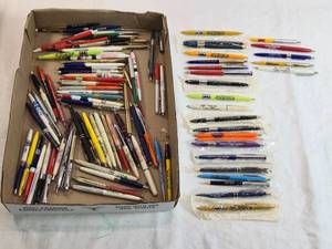 lot 273 image: Vintage Advertising Pens