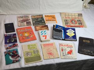 lot 275 image: Vintage Books, Magazines, and Manuals - Ole and Lena, Mother Goose, Rodding and Re-Styling and More