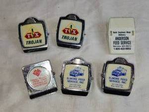 lot 298 image: Refrigerator Magnets Trojan, Elmore Feed