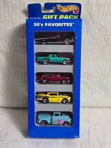 Hot Wheels 50's Favorites Gift Pack - Collector's Edition 5-Car Set
