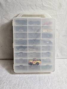 lot 6 image: Die-Cast Model Cars in Carrying Case