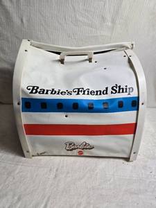 lot 54 image: Vintage Barbie Friend Ship Airplane Playset with Doll