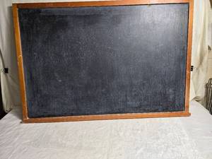 lot 80 image: Wooden Framed Chalkboard