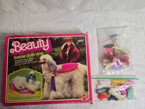 lot 110 image: Barbie Beauty Dolls Dog Toy Accessories and Shoe Collection - No Dog