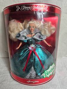 lot 126 image: 1995 Holiday Barbie Special Edition in Original Packaging