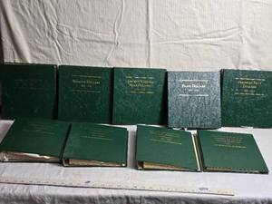 lot 188 image: Lot of Empty Coin Albums Featuring U.S. Dollar and Half Dollar Series