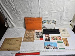 lot 226 image: Assorted Vintage Ephemera Including Manuals and Maps