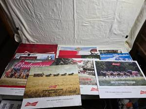 lot 231 image: Budweiser Clydesdale and Percheron Calendars (1992-2012)