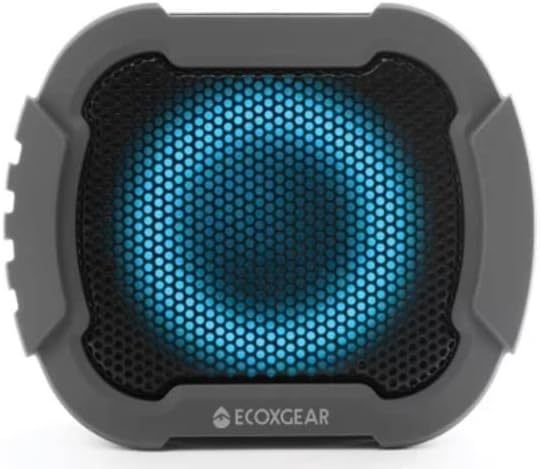 lot 344 image: ECOXGEAR Eco Roam 30 Small Rugged IPX67 Waterproof BT Speaker (Gray)