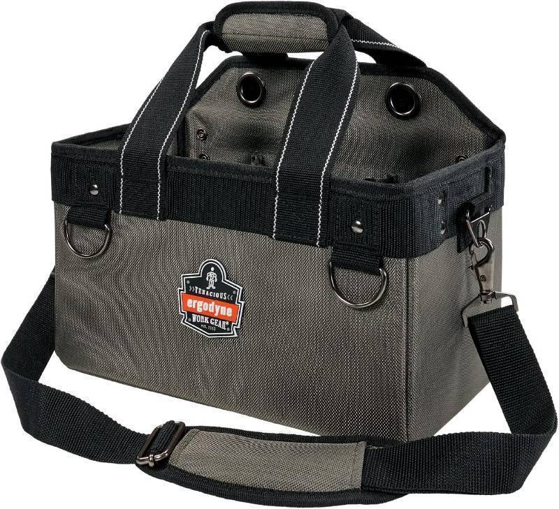 lot 205 image: NEW Ergodyne Arsenal 5844 Bucket Truck Tool Bag with Tool Tethering Attachment Points - Small
