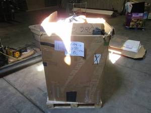 lot 112 image: Pallet of Store Overstock and Ecommerce Product and Returns - Roughly 200 Pairs of USED SHOES