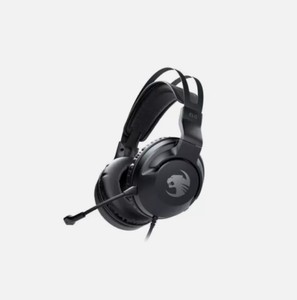 lot 158 image: ROCCAT EloX Stereo Wired Gaming Headset for PC, Mac, Xbox Series XS, Xbox One, PlayStation & Mobile - Black