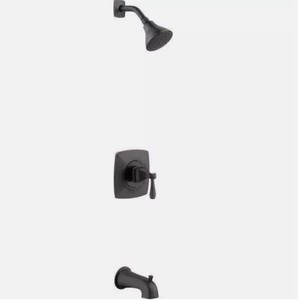 lot 173 image: Glacier Bay Milner Single-Handle, 1-Spray Tub and Shower Faucet with WaterSense Certified, Bronze 1003 002 586W
