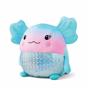 lot 363 image: NEW Members Mark Secret Pocket Squishy Plush, 20 - Blue Ombre Axolotl