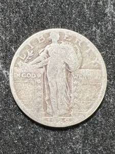 1929 US STANDING LIBERTY QUARTER