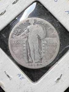 lot 22 image: 1926 US STANDING LIBERTY QUARTER