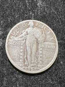 lot 83 image: 1926-S US STANDING LIBERTY QUARTER