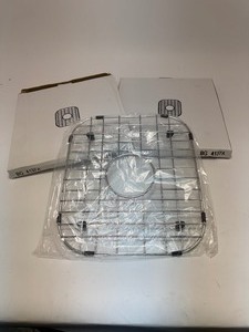 lot 6 image: Lot of (2) Stainless Steel Sink Protectors - 14 x 12
