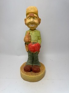 lot 39 image: Large Tomato Farmer Statue