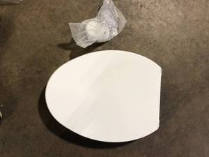 lot 23 image: KOHLER Hyten Elevated Quiet-Close Elongated Closed Front Toilet Seat in White   Customer Returns See Pictures