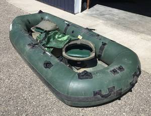 Sea Eagle Hard Bottom Fishing Raft