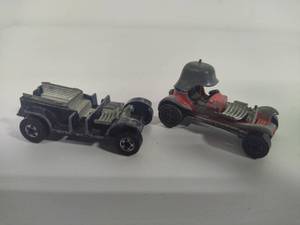 lot 69 image: VIntage Hot Wheels Red Baron & Paddy Wagon
