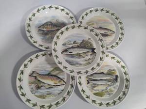 PORTMEIRION "The Compleat Angler - Fern" British Fishes