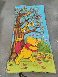 lot 93 image: Winnie the Pooh Sleeping Bag