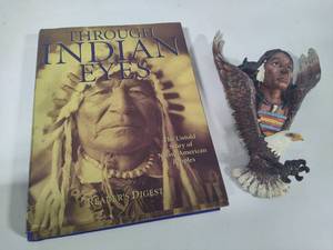 lot 134 image: Native American BookWall Decor