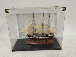 The Whaler Charles W Morgan in Display Case