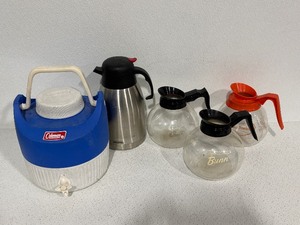 lot 45 image: Vintage Coleman, Coffee Carafes