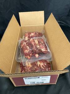 Box of Frozen Beef Ribeye Roll Steaks 12.20LBs