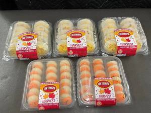 lot 38 image: J - Assorted Lofthouse Harvest Frosted Sugar Cookies