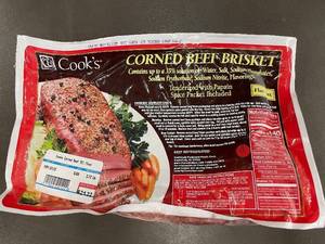 lot 180 image: J - Cooks Corned Beef Brisket 3.73 lb