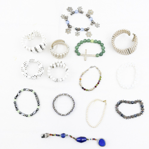 lot 441 image: Set of twelve  Bracelets .