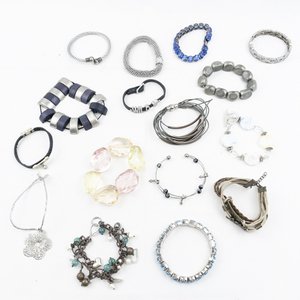 lot 515 image: Group of Sixteen  Bracelets. New Old Stock