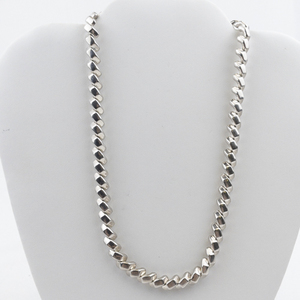 lot 524 image: MILOR San Marco Sterling Silver Chain Necklace.