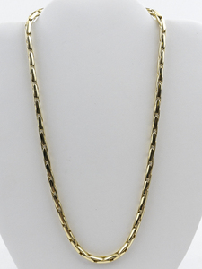 lot 540 image: Unique Gold Plated chain Necklace.