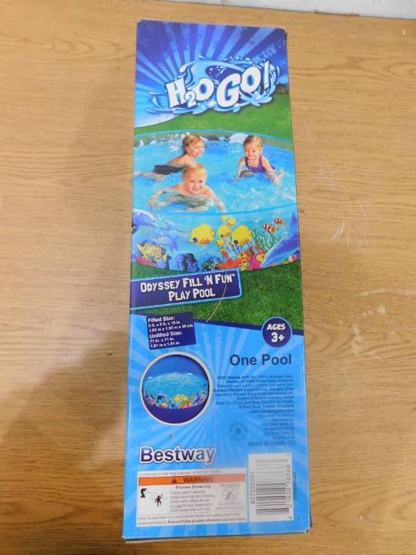lot 119 image: H20 Go Fill N fun Pool