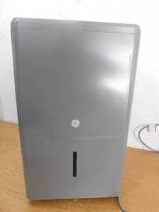 lot 28 image: GE 50-Pint Dehumidifier with Built-in Pump for Basement, Garage or Wet Rooms up to 4500 sq. ft. in Grey, ENERGY STAR