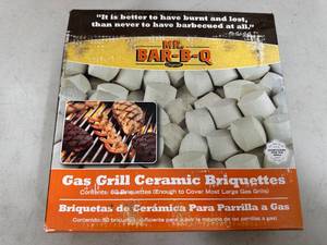 lot 126 image: New Box of Ceramic Gas Grill Charcoal Substitute Briquettes